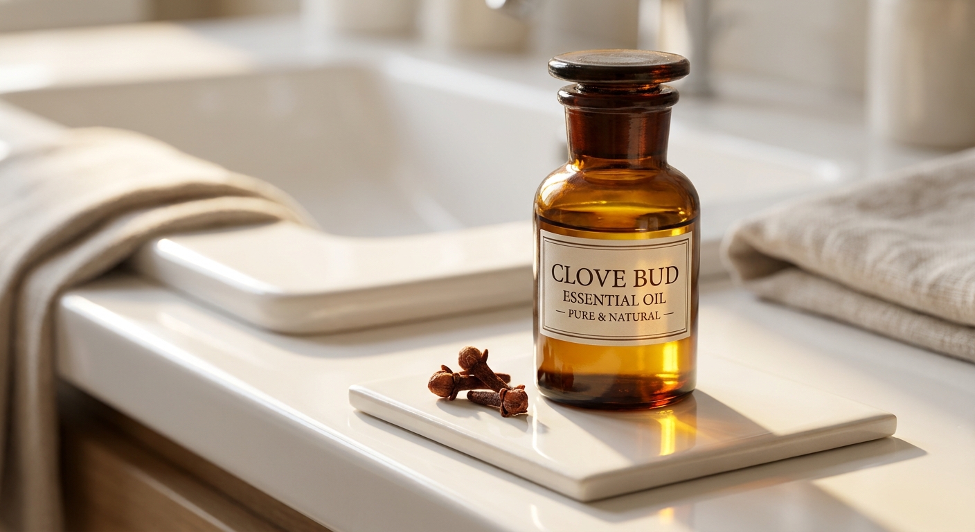 clove oil for mould
