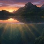 how deep is lake george